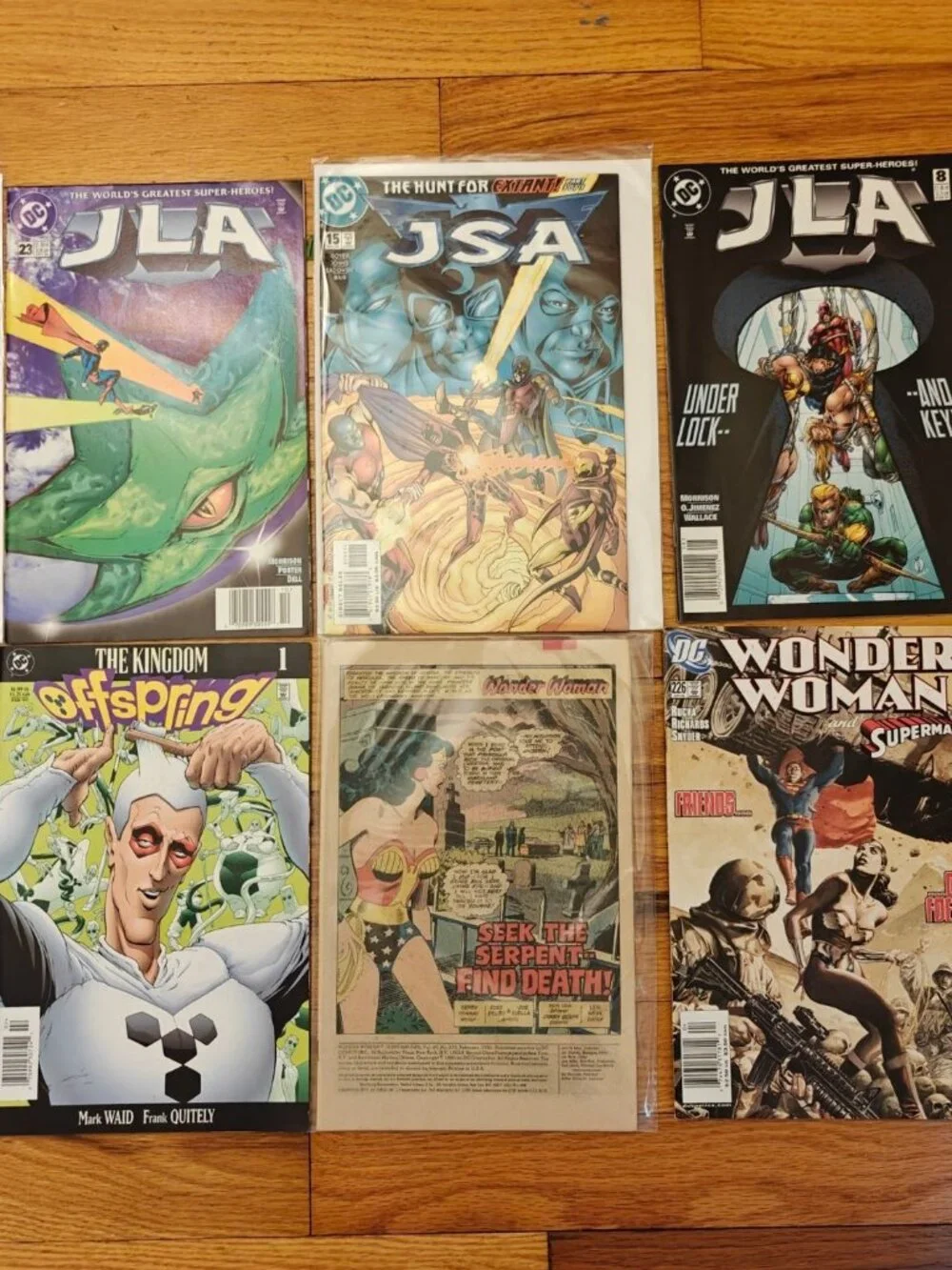 DC Comics Lot Of 22 Comic Books Mixed Superman JLA Wonder Woman 00s